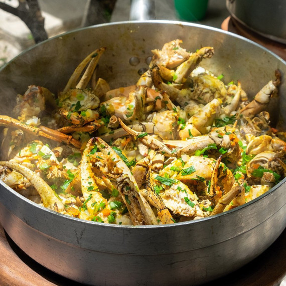 Francouzský šarm zde zůstal nejen v názvech míst, ale také v přípravě jídel.