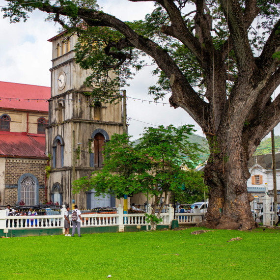 Největší kostel v Karibiku: Panna Maria Neposkvrněného početí - katedrála Neposkvrněného početí.