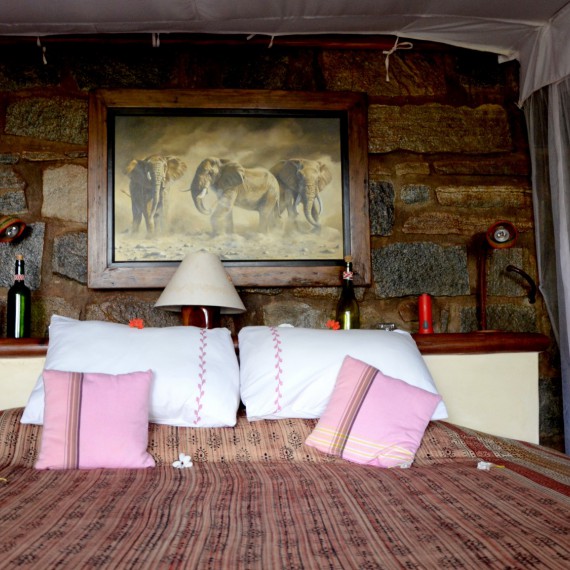 Naše lodge v Turkaně