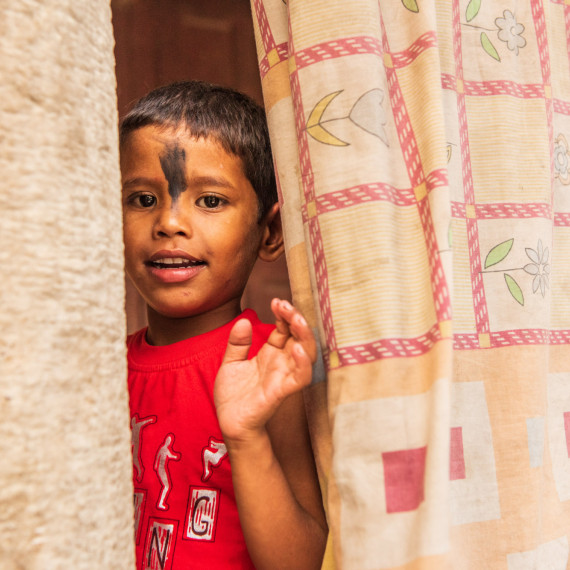 Dětská čistá duše.