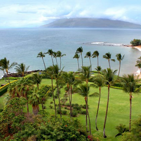 Zahrady hotelu Marriott Wailea