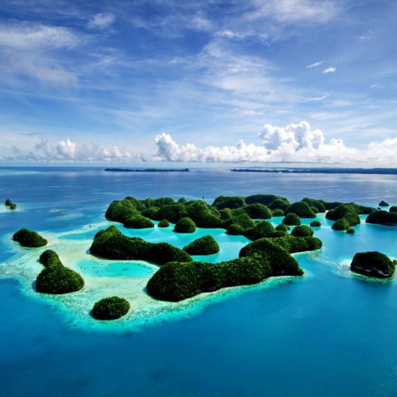 Přilétáme na Palau 