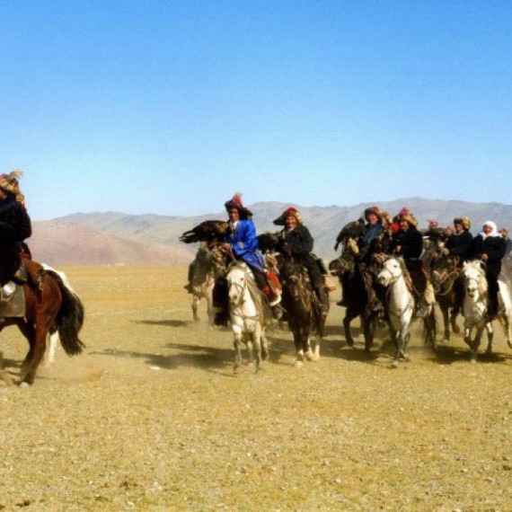 Orlí lovci v Mongolsku