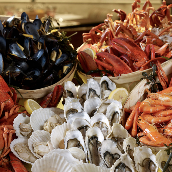Čerstvé mořské plody 