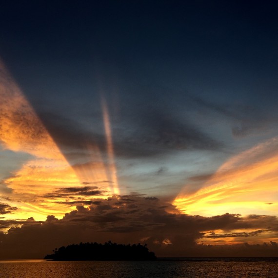 Západy slunce na tomto konci světa mají své kouzlo