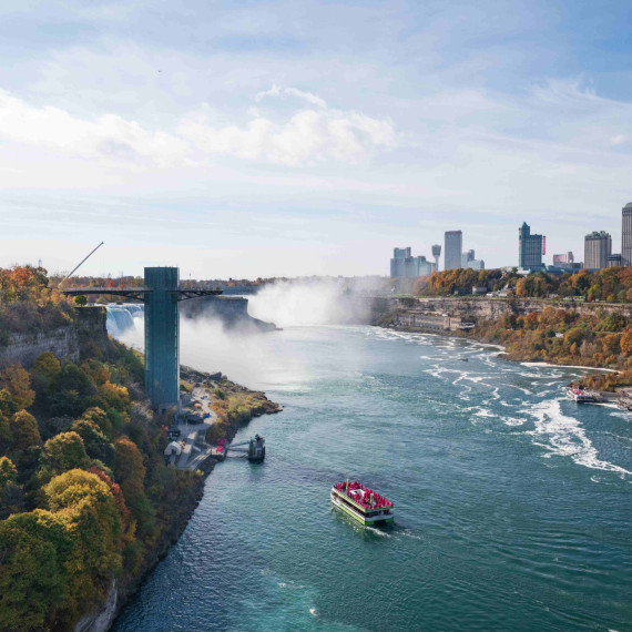 Plavba k Niagárským vodopádům