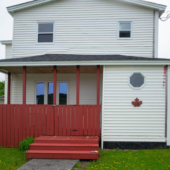 Domy, které jsou typické pro danou oblast.