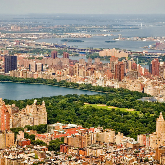 New York - Pohled z ptačí perspektivy