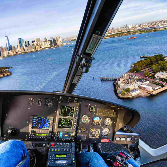 Panorama New Yorku z letadla prostě musí být!