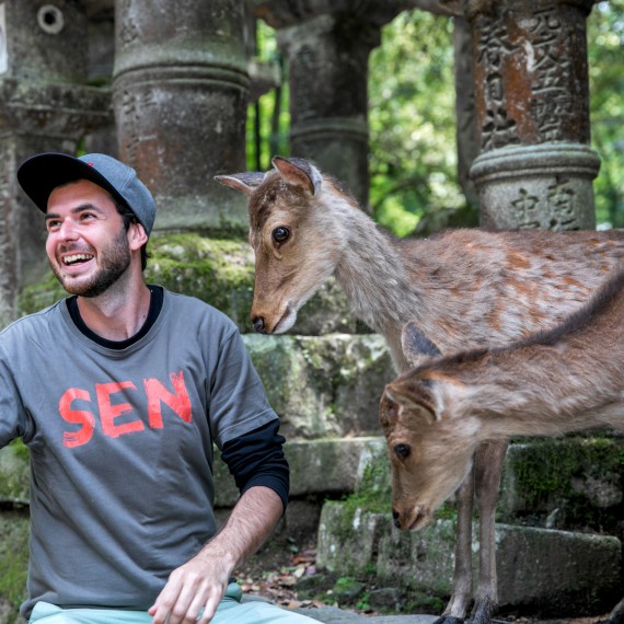 Svatyně Kasuga Taisha je plná krásných srnek