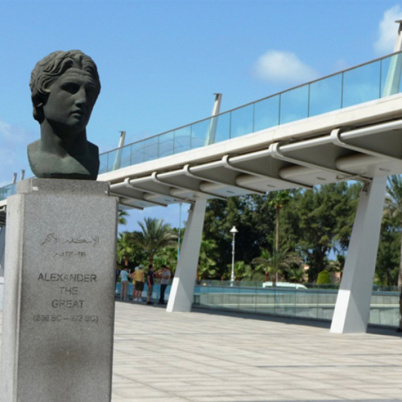Alexandrie byla založena 331 let před naším letopočtem králem Alexandrem Velikým.