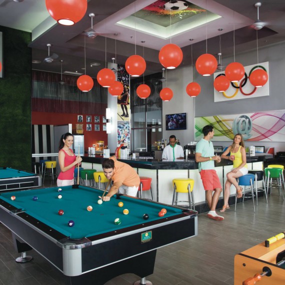 Herna v hotelu Riu Playa Blanca v základní ceně