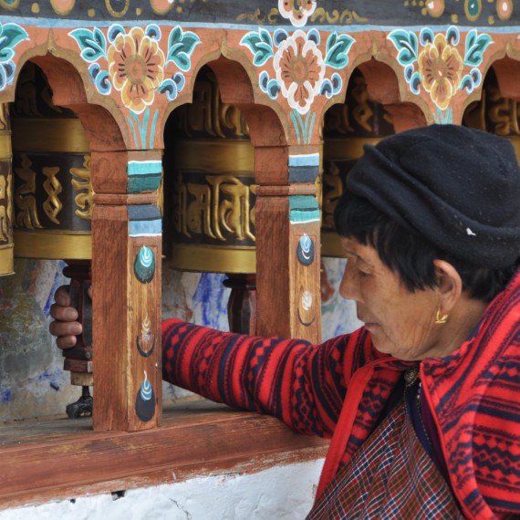 Ukážeme Vám modlitební mlýnky