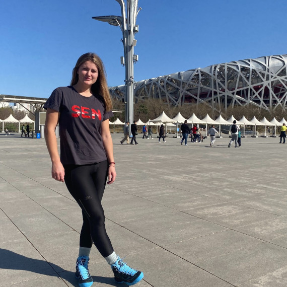 Peking – olympijský stadion „Ptačí hnízdo“ a SEN průvodkyně.