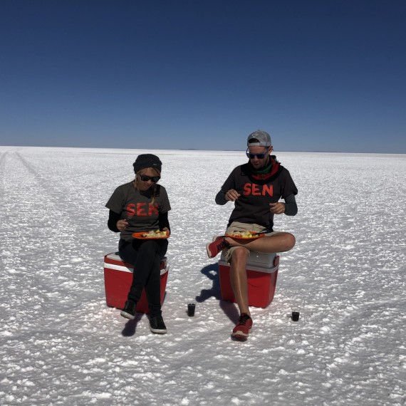 V srdci Salar de Uyuniyuni