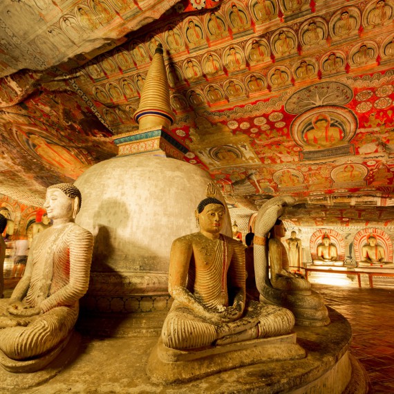 Na Srí Lance navštívíme mnoho chrámů