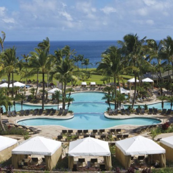 Bazén v Ritz Carlton  Kapalua