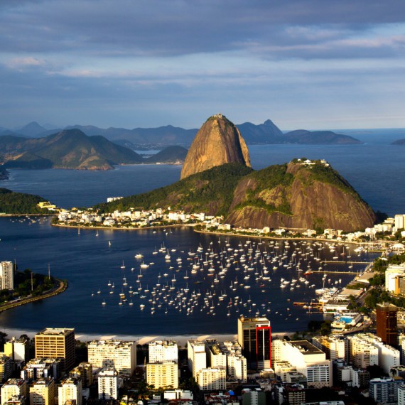 Božský pohled na Rio de Janeiro