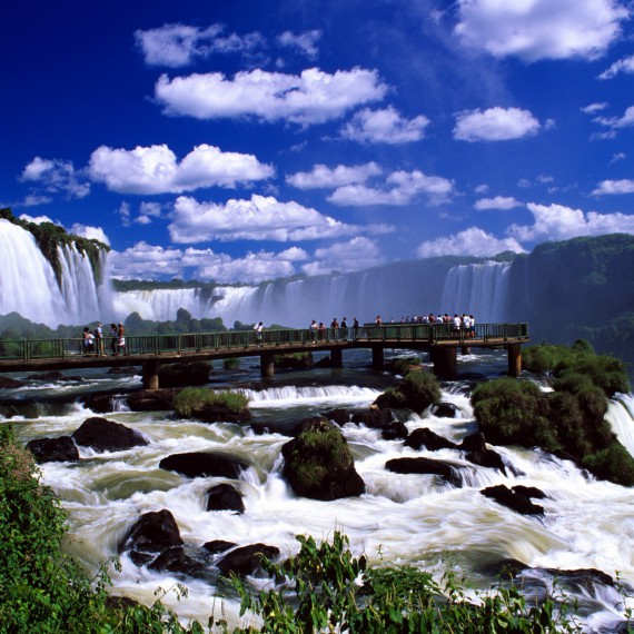 Vodopády Iquazú patří mezi 7 divů světa