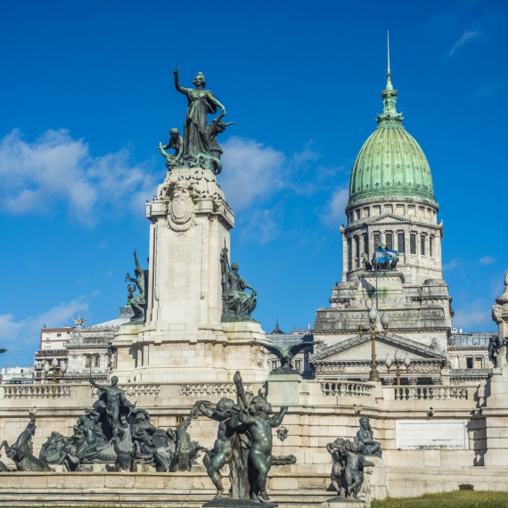Prohlédnete si budovu argentinského kongresu