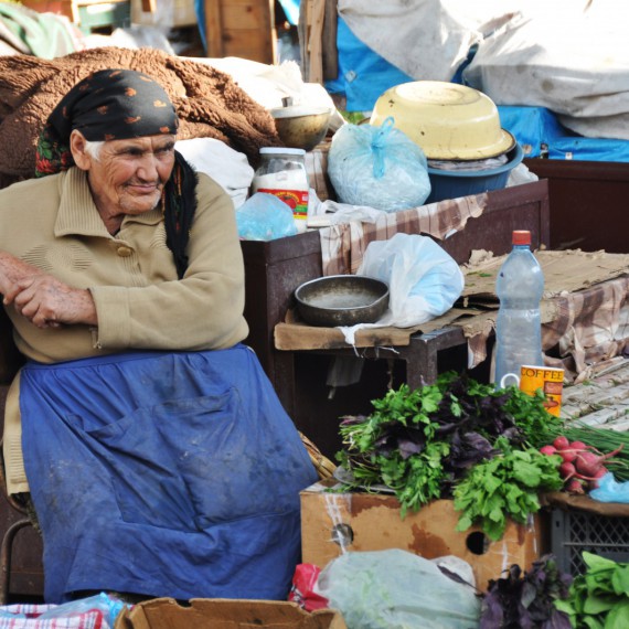 Návštěva místního trhu v Stepanakartu