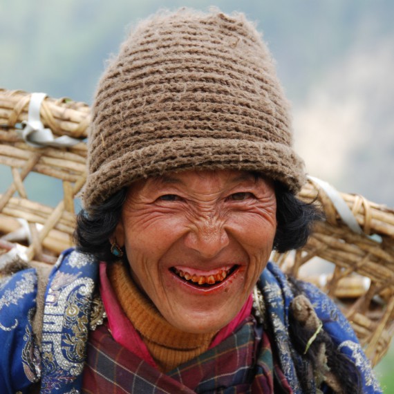 Úsměv místních Vás vždy potěší