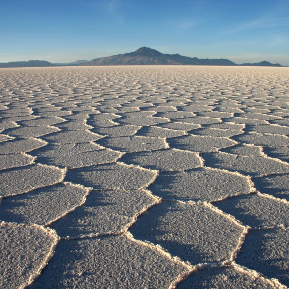 Největší solná planina na světě - Salar de Uyuni