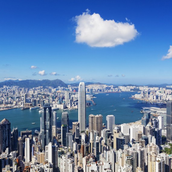 Nejslavnější pohled na Hongkong najdeme na proslavené vyhlídce Victoria Peak