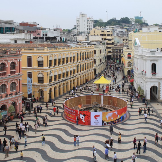 Kromě moderního hazardu najdeme v Macau i historické centrum 