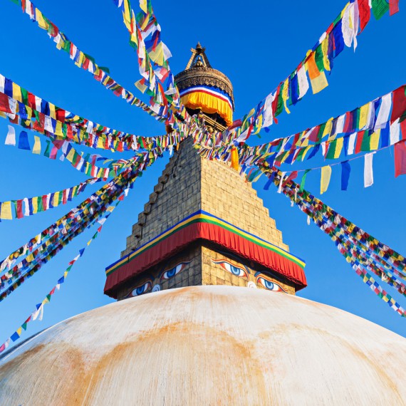 Buddhistický Bodnath