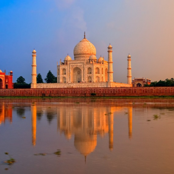 Taj Mahal v Indii 