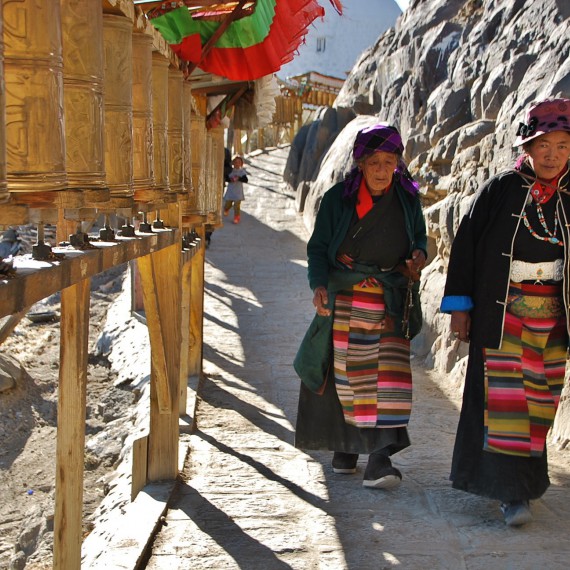Atmosféra Tibetu je velmi silná