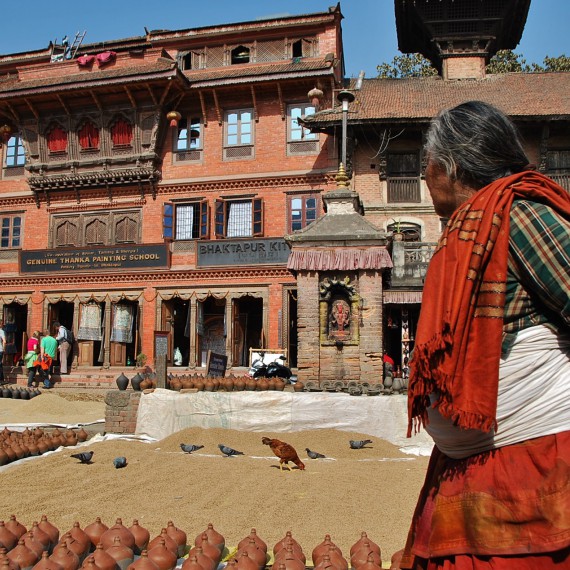 Procházka po historickém městě Bhaktapur