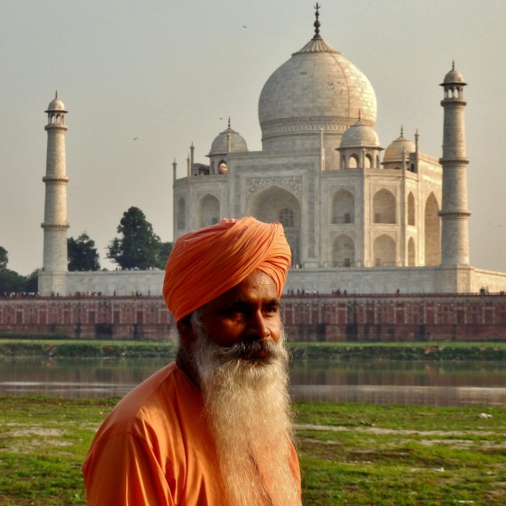 Sikh u Taj Mahalu