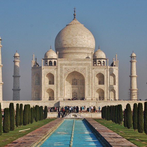Taj Mahal - stavba postavená z lásky zasluhuje velký obdiv