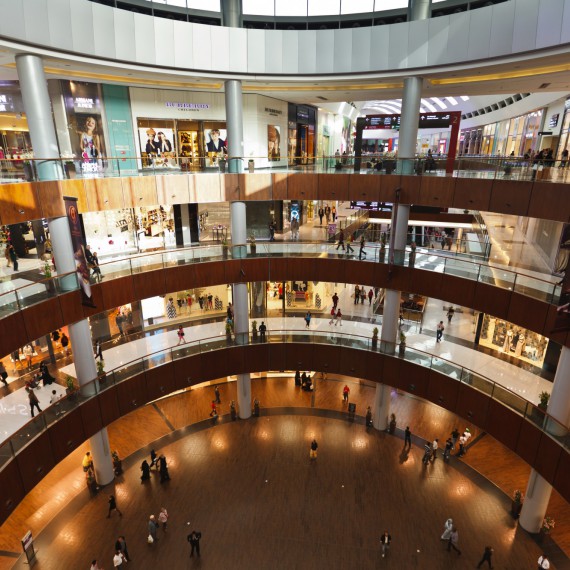 V Perském zálivu milují nákupní centra