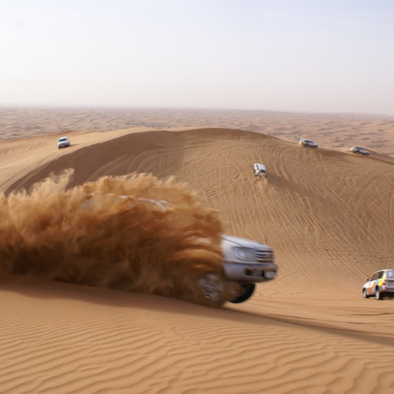 Zábava v podobě pouštního safari