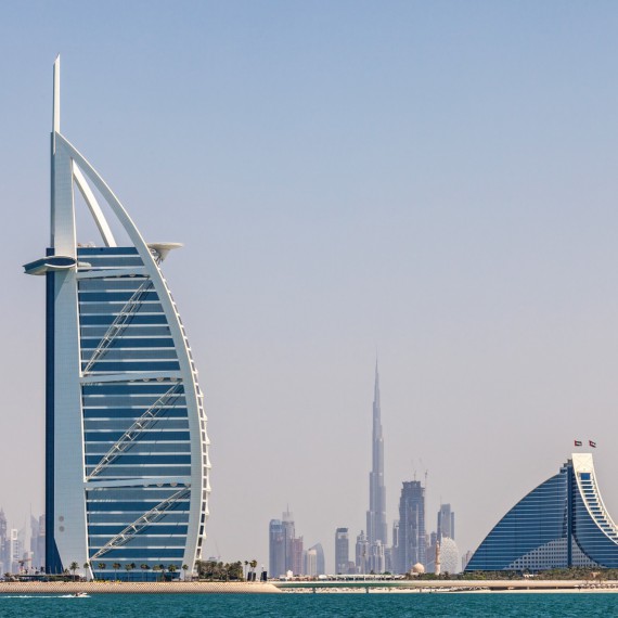 Centrum Dubaje se velmi rychle mění