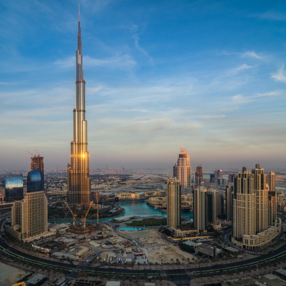 Nejvyšší věž v Dubaji - Burj Khalifa