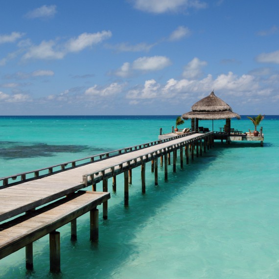 Tyrkysové moře je pastvou pro oči