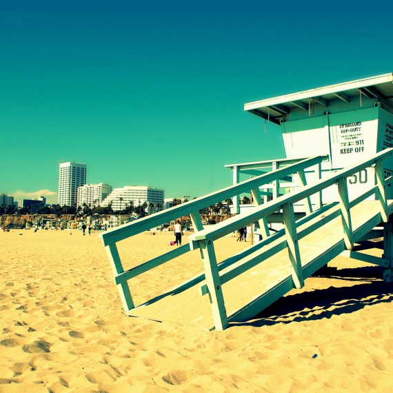 Zavedeme Vás na pláž Santa Monica, dějiště slavné Pobřežní hlídky