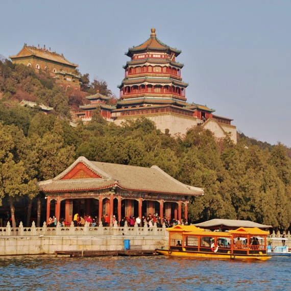 Letní palác císařské dynastie v Pekingu 