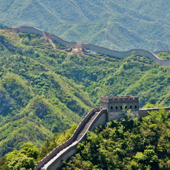 Velká Čínská zeď je neuvěitelná stavba
