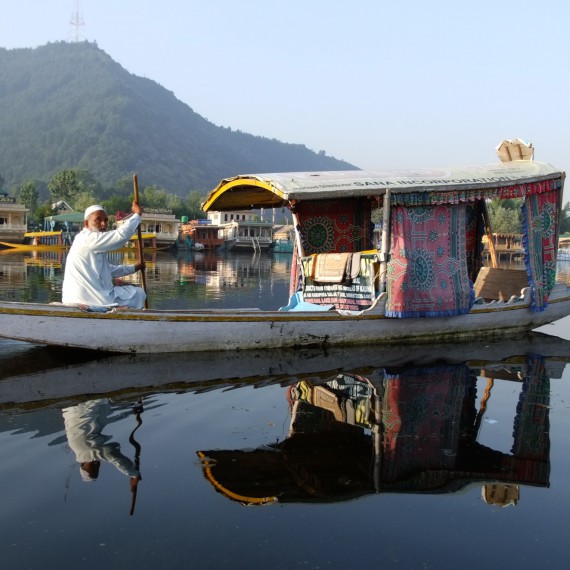 Tradiční loďky Šrinagaru - šikary