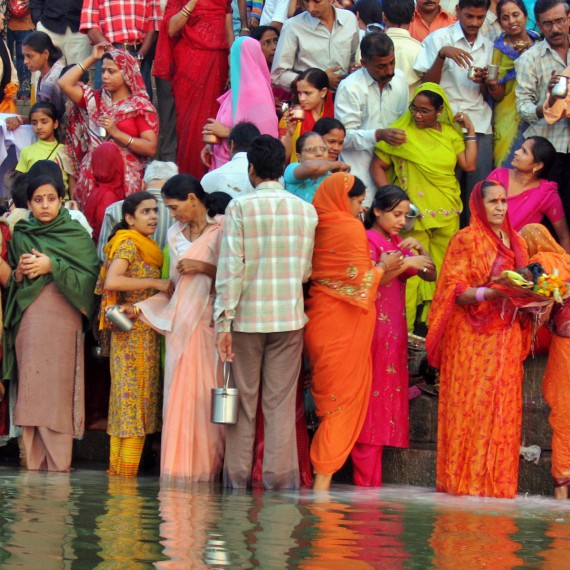 Barevné kontrasty miliardové Indie