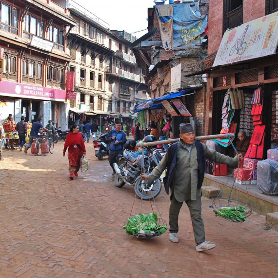 Procházka káthmándskými uličkami