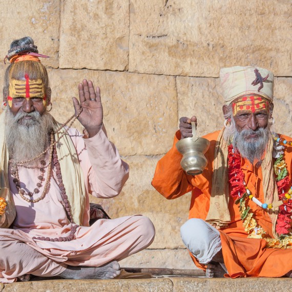 Svatí muži v Nepálu