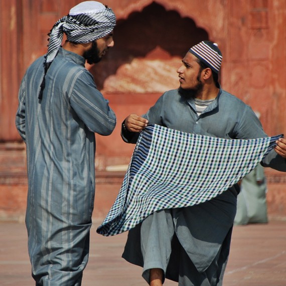 V největší mešitě Indie, Jama Masjid v Dillí