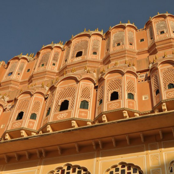 Typická architektura Radžastánu 