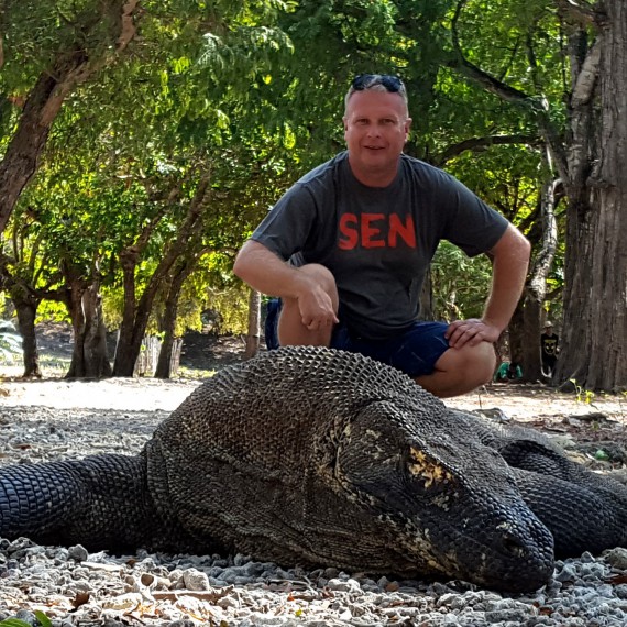 Troufnete si? Varan komodský je největší žijící ještěr na zemi